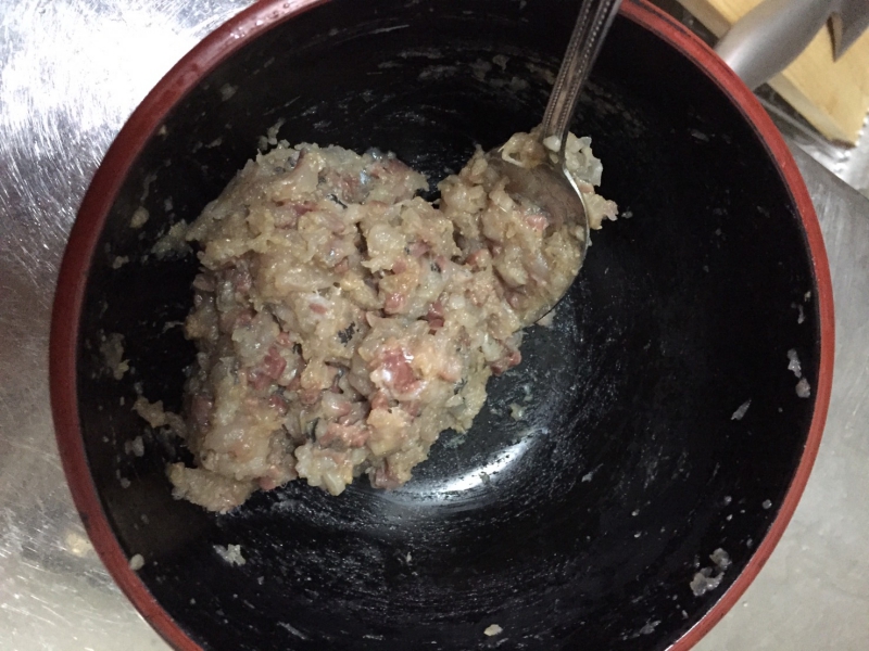 アジのなめろうは簡単